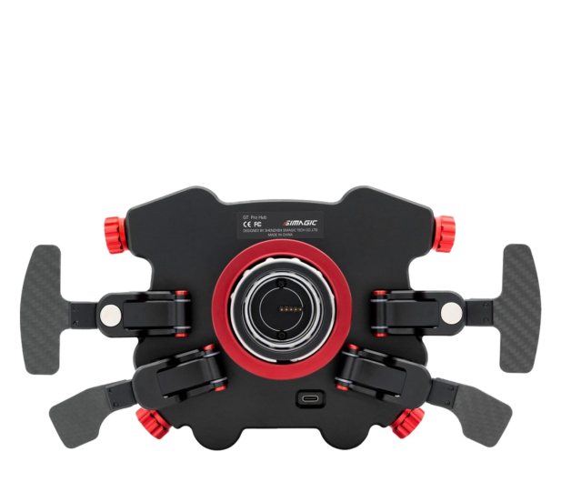 PITAKA KIEROWNICA SIMAGIC GT Pro Hub, Shifter & Clutch Paddles with knob - 1349647 - zdjęcie 2